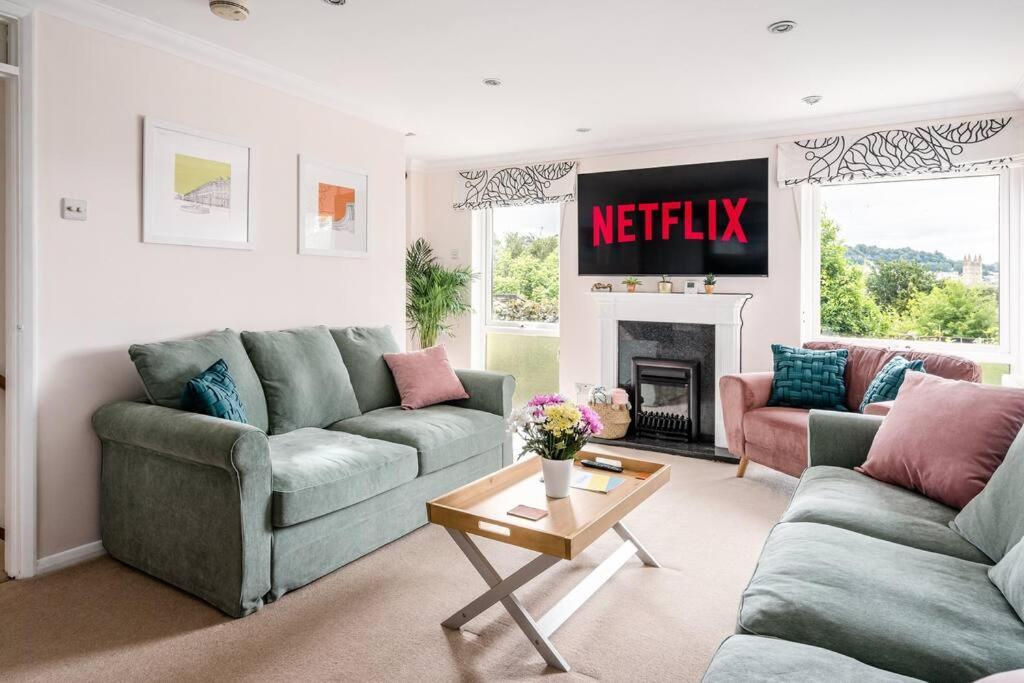 Stunning 4 Bedroom House In Central Bath Eksteriør billede